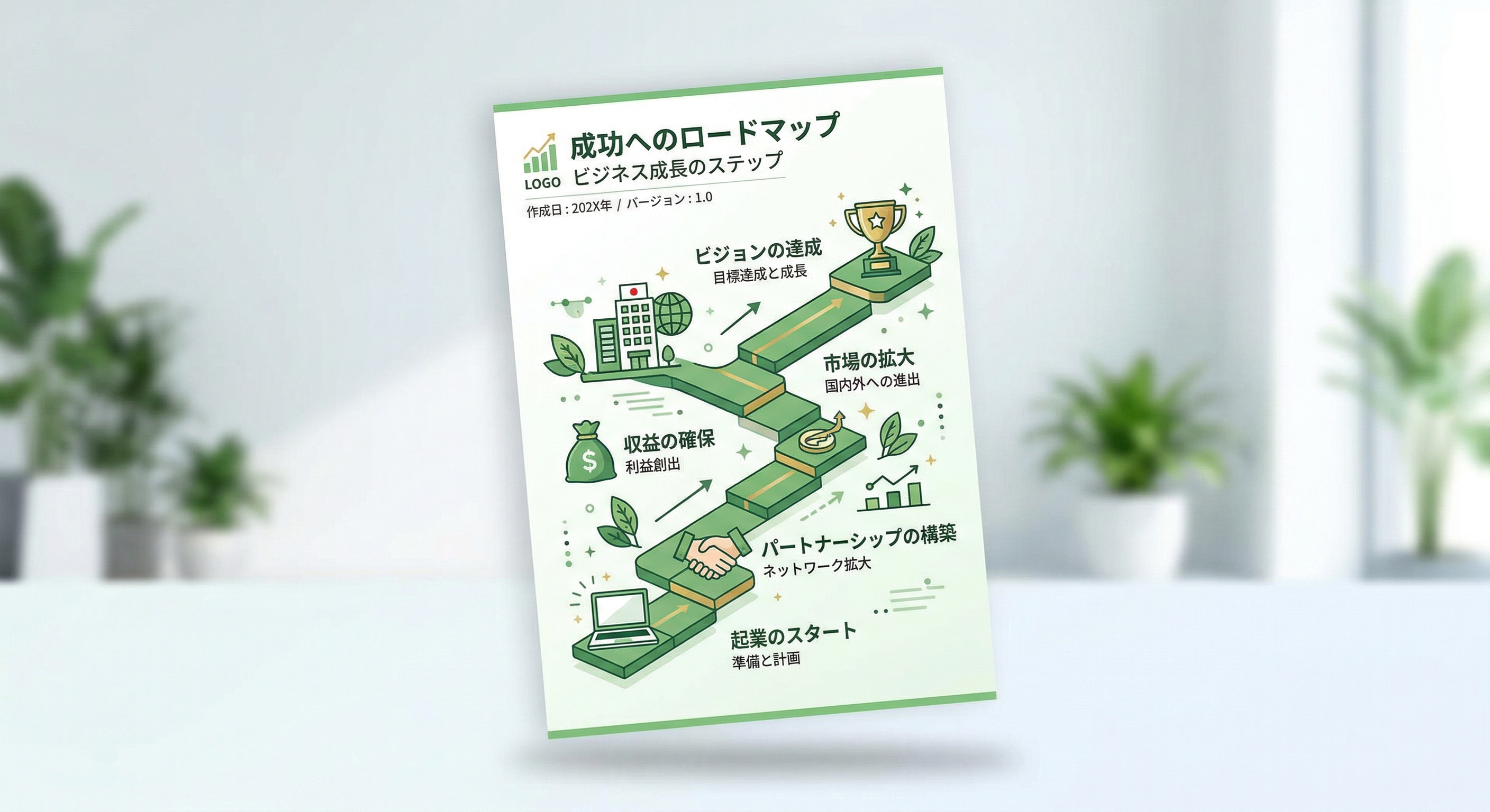 案件獲得ロードマップ