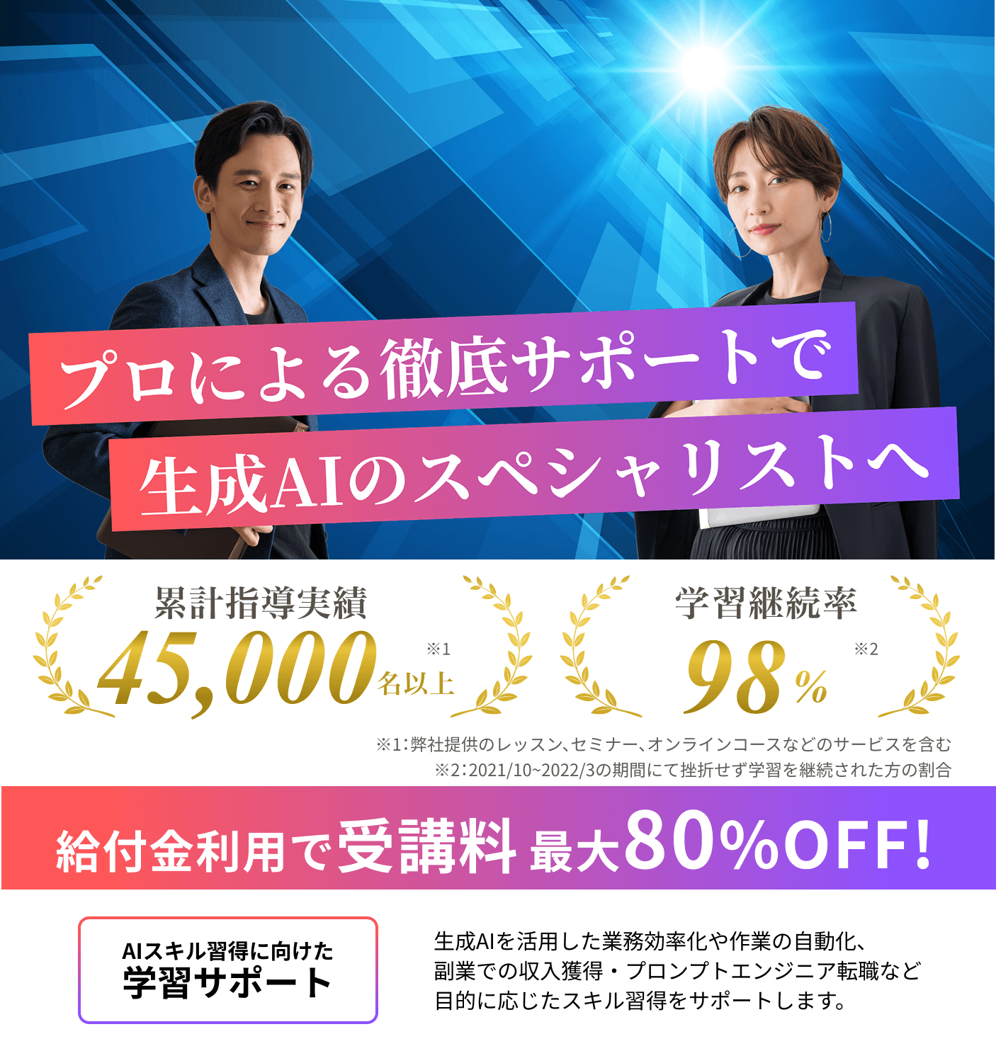 生成AI用LP