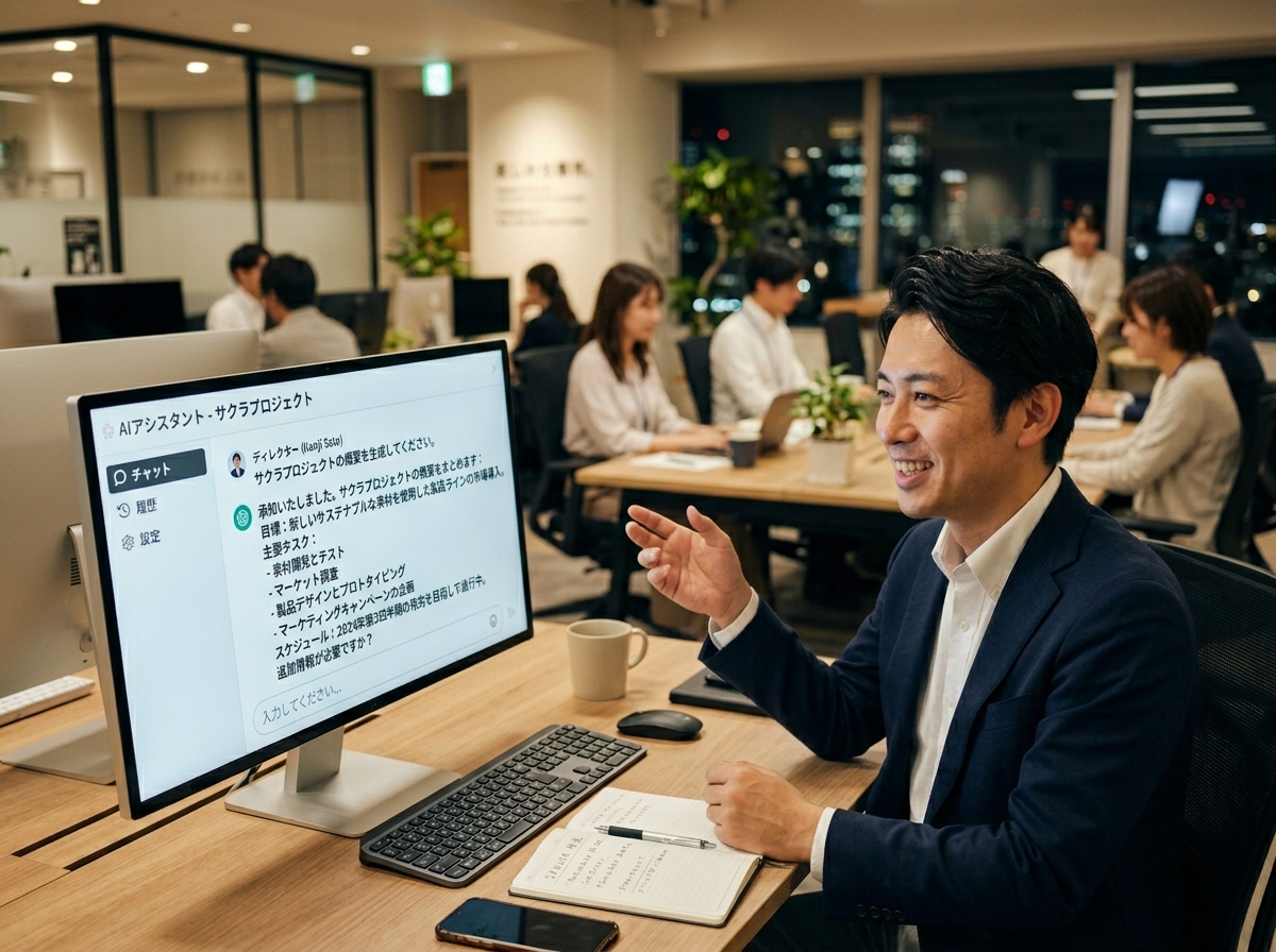 意図を伝えるだけ