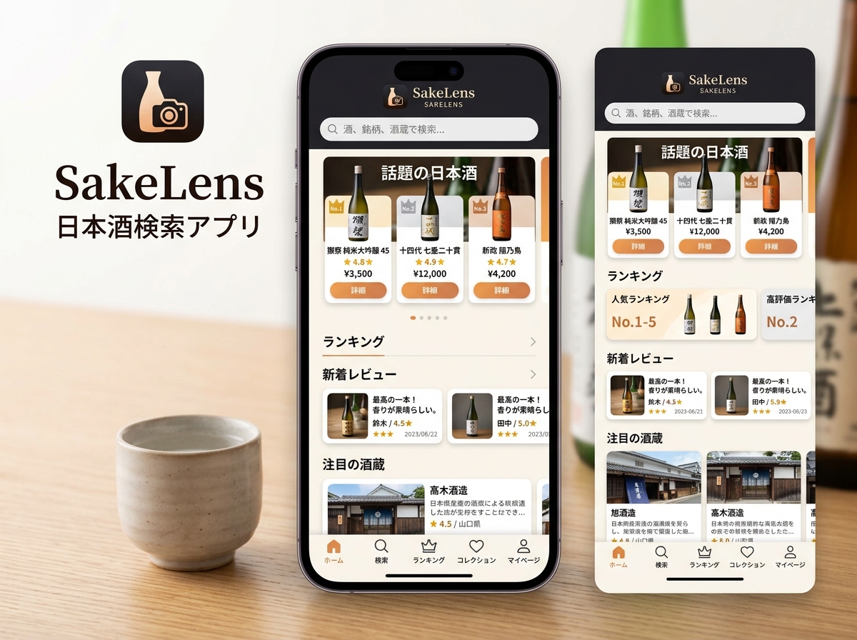 日本酒検索アプリ SakeLens