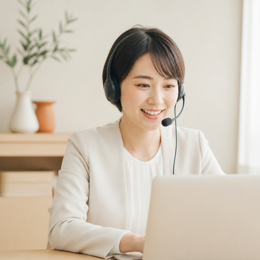無料カウンセリングでキャリア相談を行うイメージ