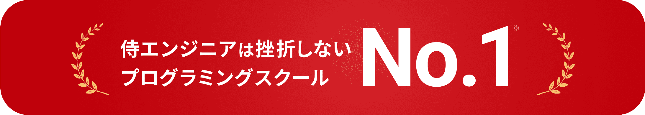 侍エンジニアは挫折しないプログラミングスクールNo.1