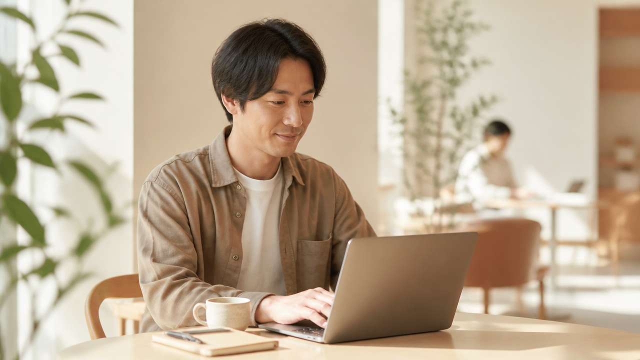 週末副業で自動化ツールを開発するイメージ