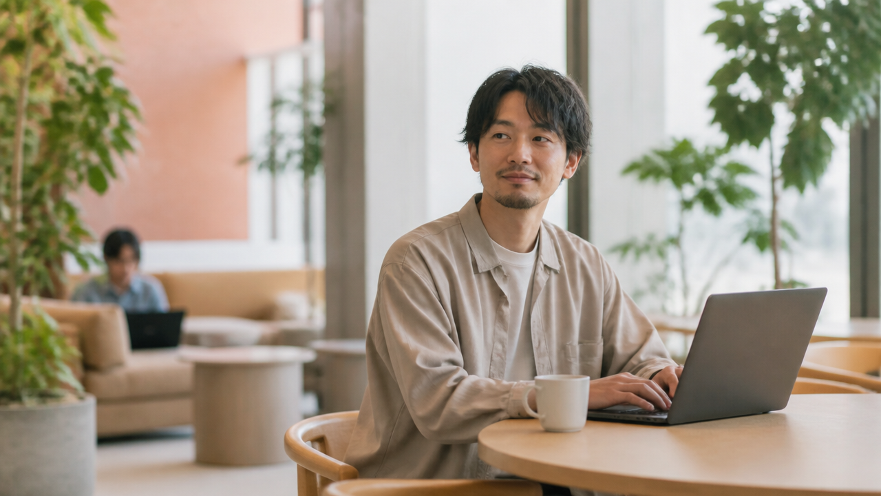 フリーランスとして独立して働くイメージ